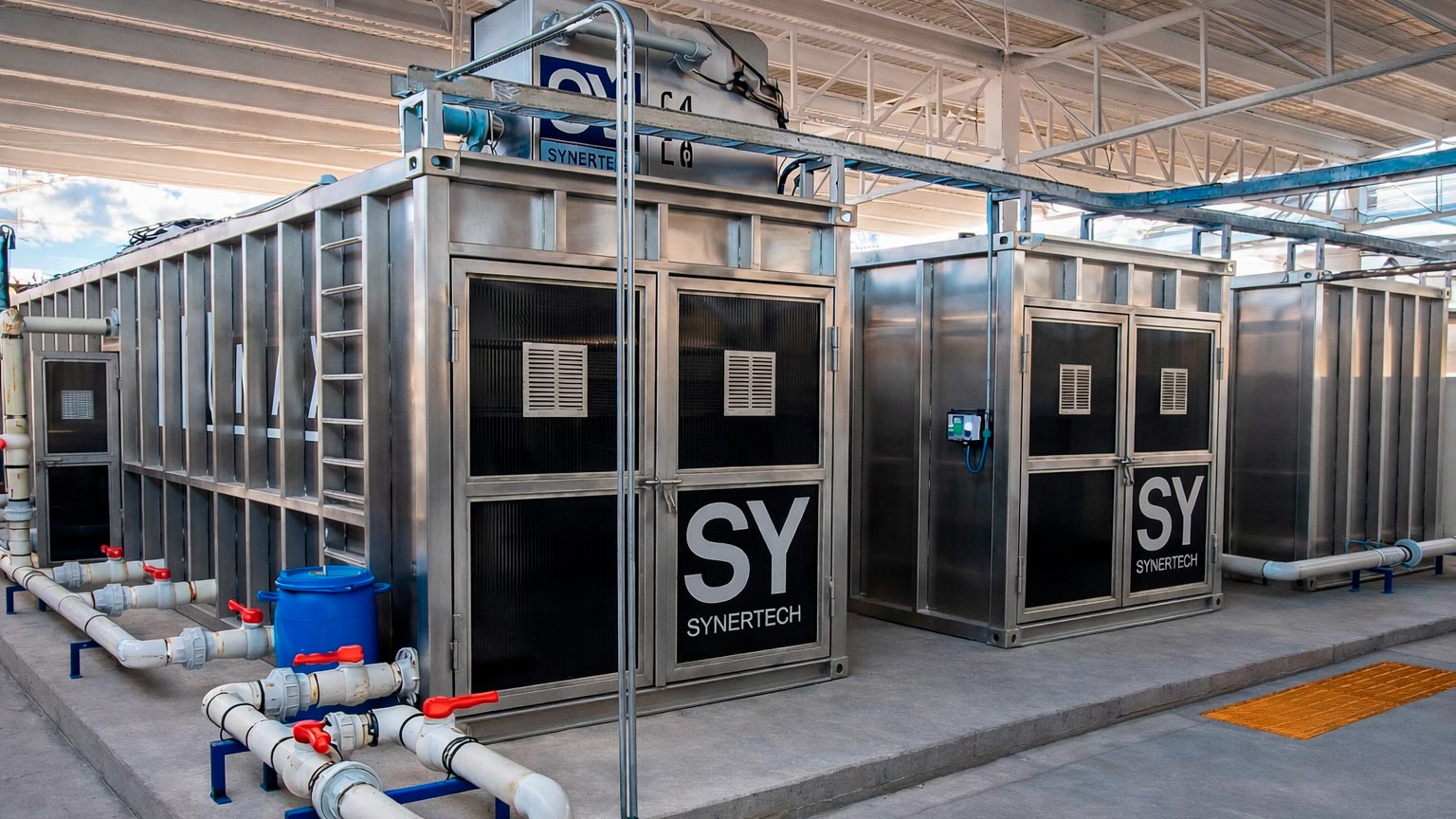 Planta PTAR BIOMAX para la industria de alimentos y bebidas