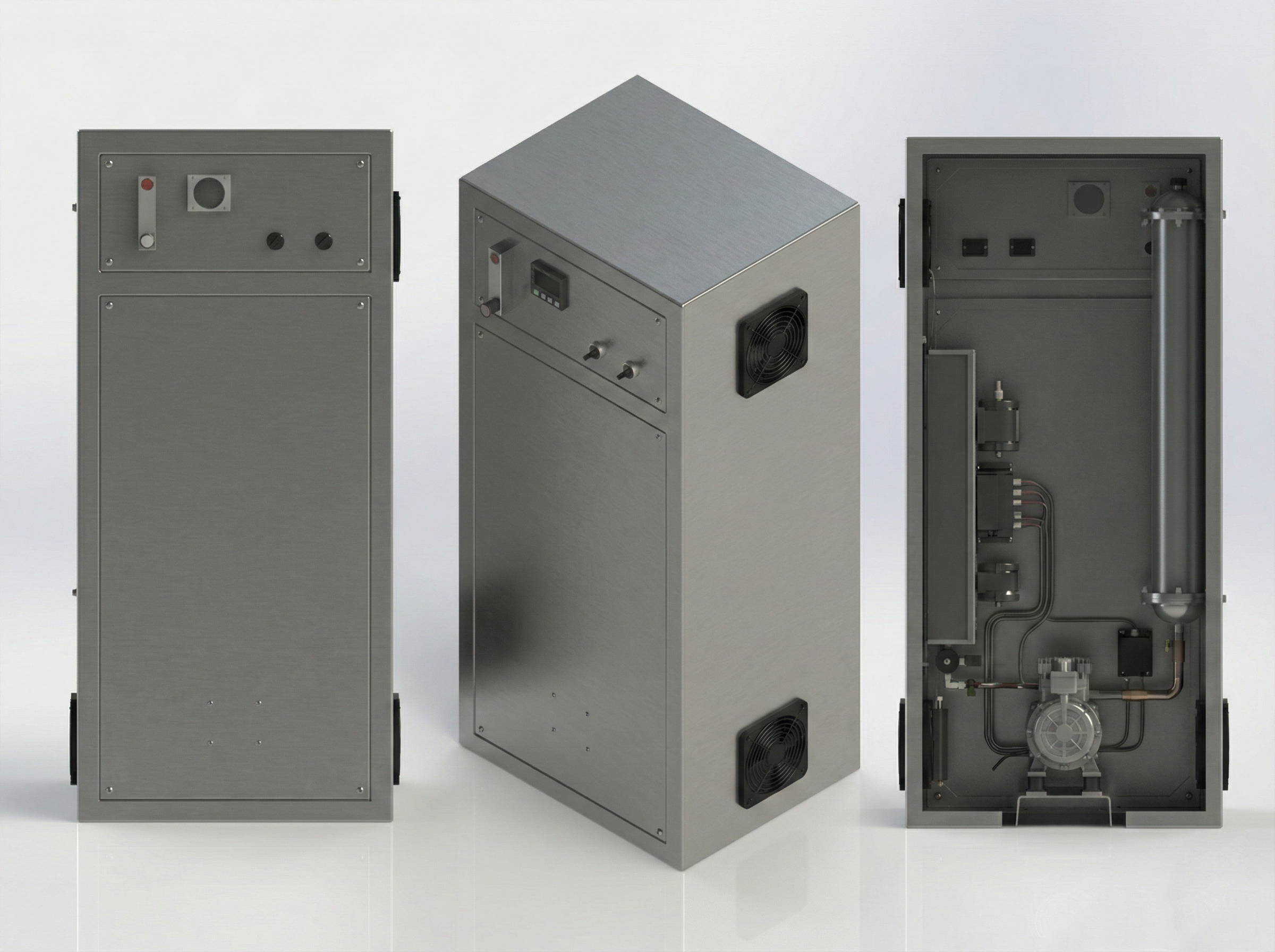 Planos del Módulo de Ozonización