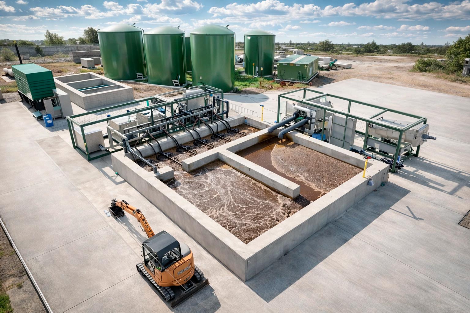 Plantas Modulares Compactas de Tratamiento de Aguas Residuales Municipales