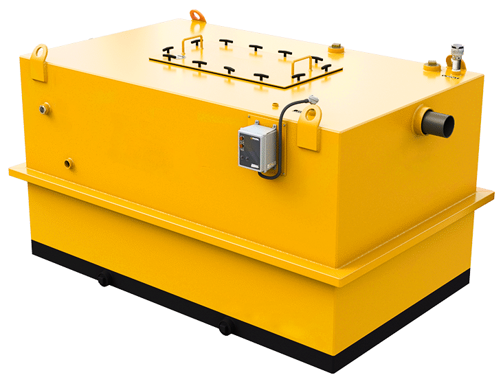 persona realizando pruebas en planta complementaria de tratamiento de aguas residuales - ver detalles de la planta