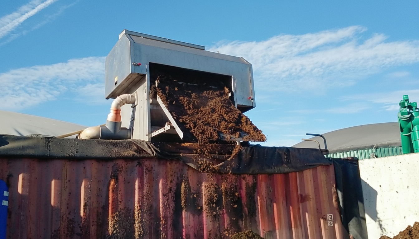 Separador de rodillos Para Tratamiento de Lodos