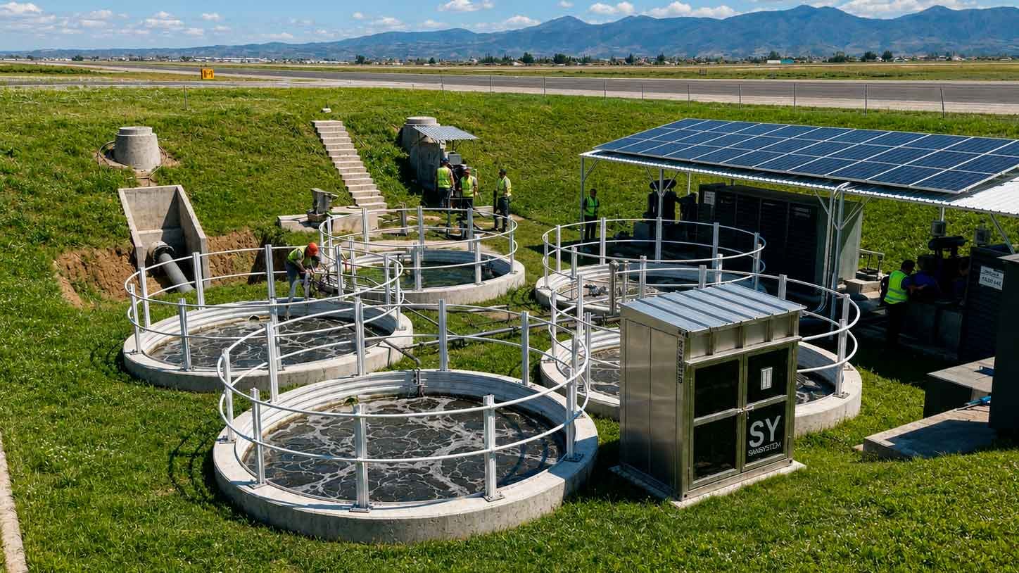 Planta de tratamiento respaldada por el Modelo Cero Riesgo